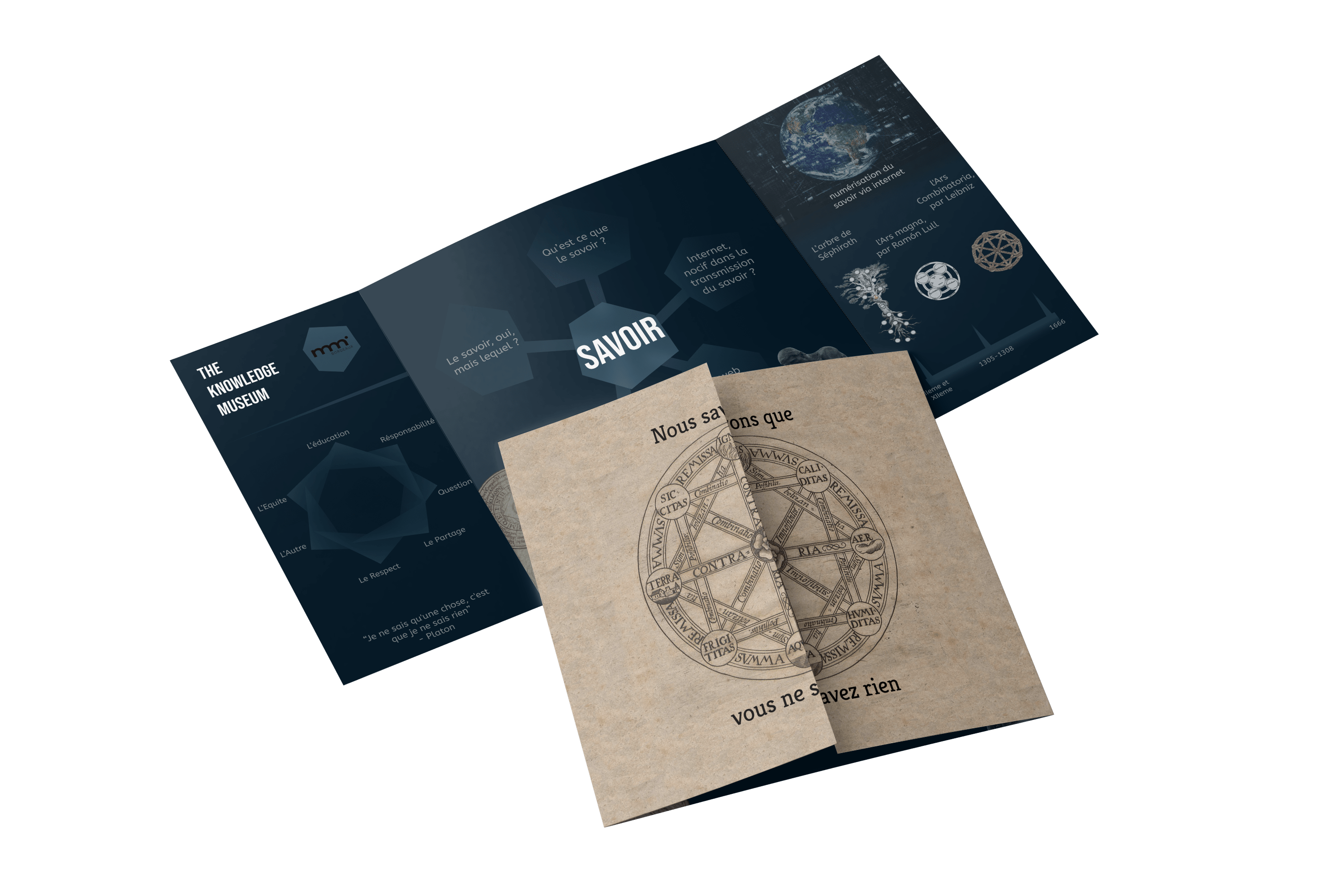 Un MockUp d'un Flyer
