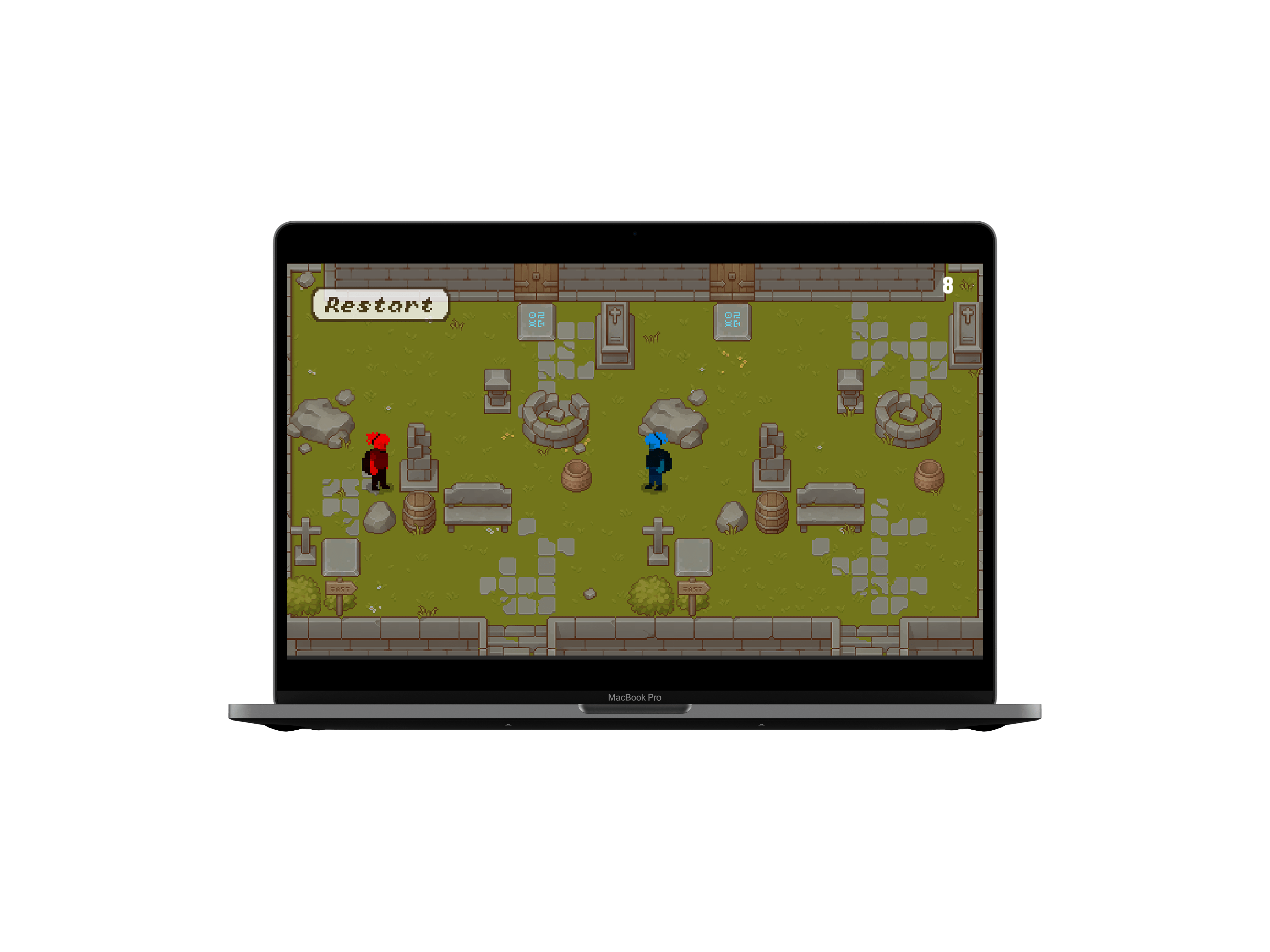 MockUp du Jeu Find The Way Back