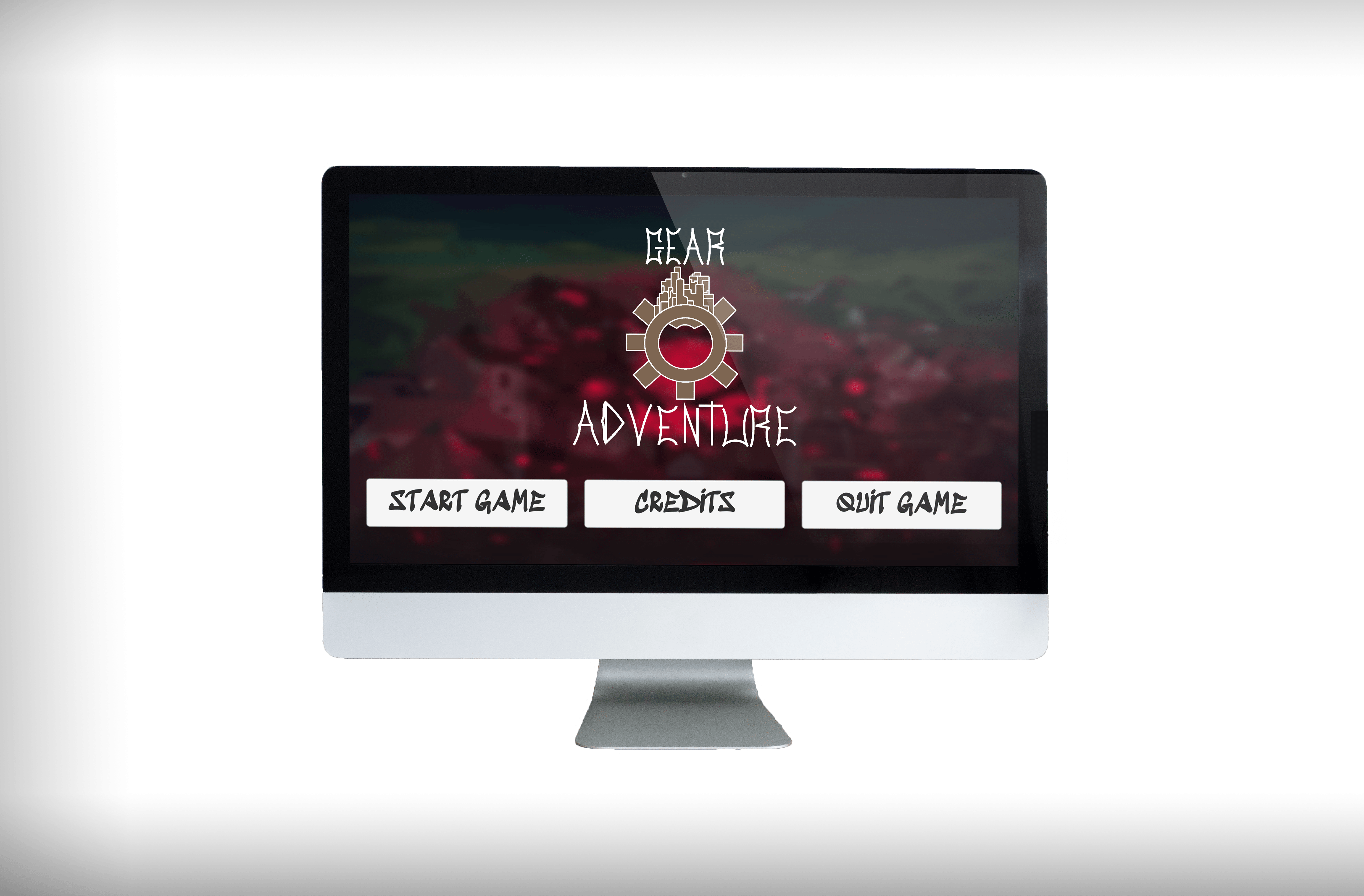 Un MockUp du Jeu Gear Adventure